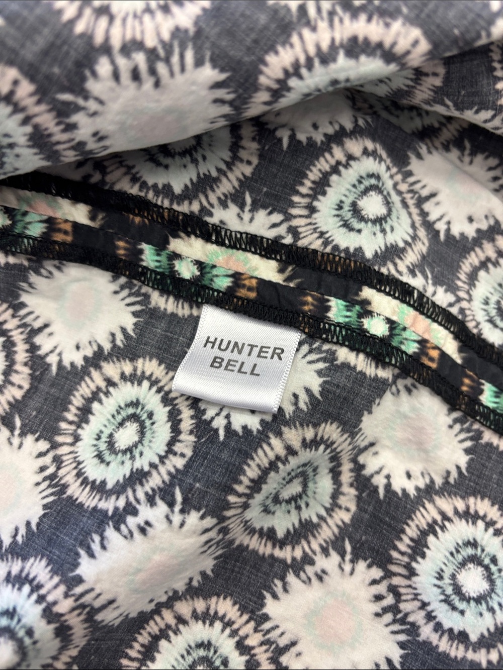 Hunter Bell puff sleeve  Maxi Dress L - Picture 5 of 8